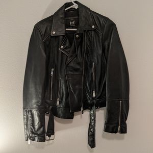 Zara leather Moto jacket